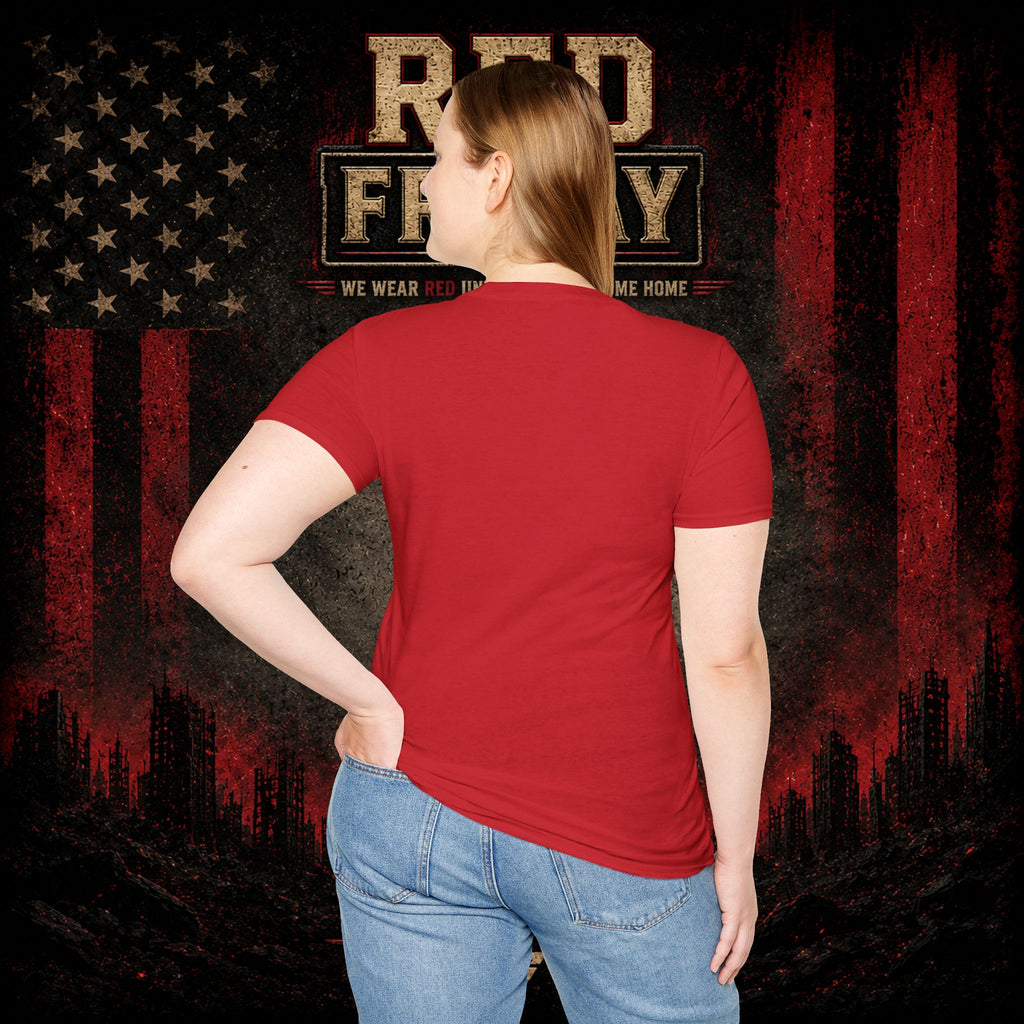 Red Friday T-Shirt – Patriotic 'Until They All Come Home' Support Tee