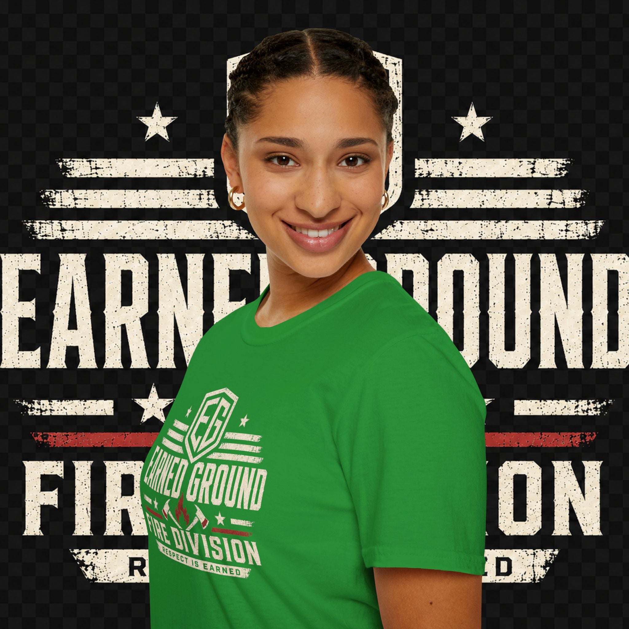 Earned Ground Fire Division T‑Shirt
