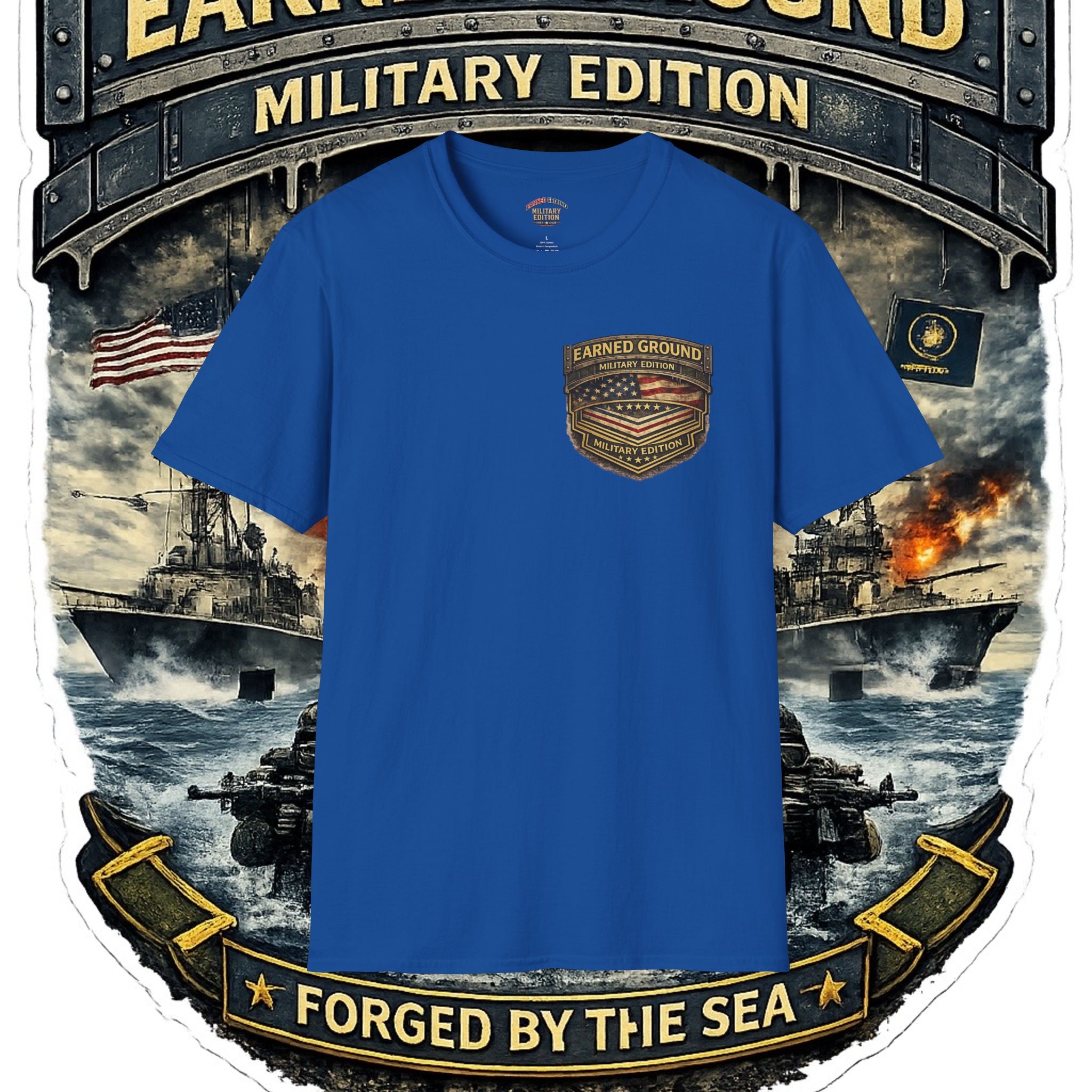EARNED GROUND MILITARY "NAVY" EDITION