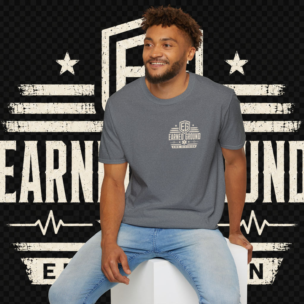 EARNED GROUND EMS DIVISON Heritage T-Shirt -