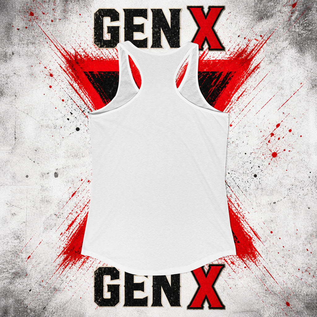 EARNED GROUND: GEN X FAFO FERAL 1965 - 1980 Racerback Tank