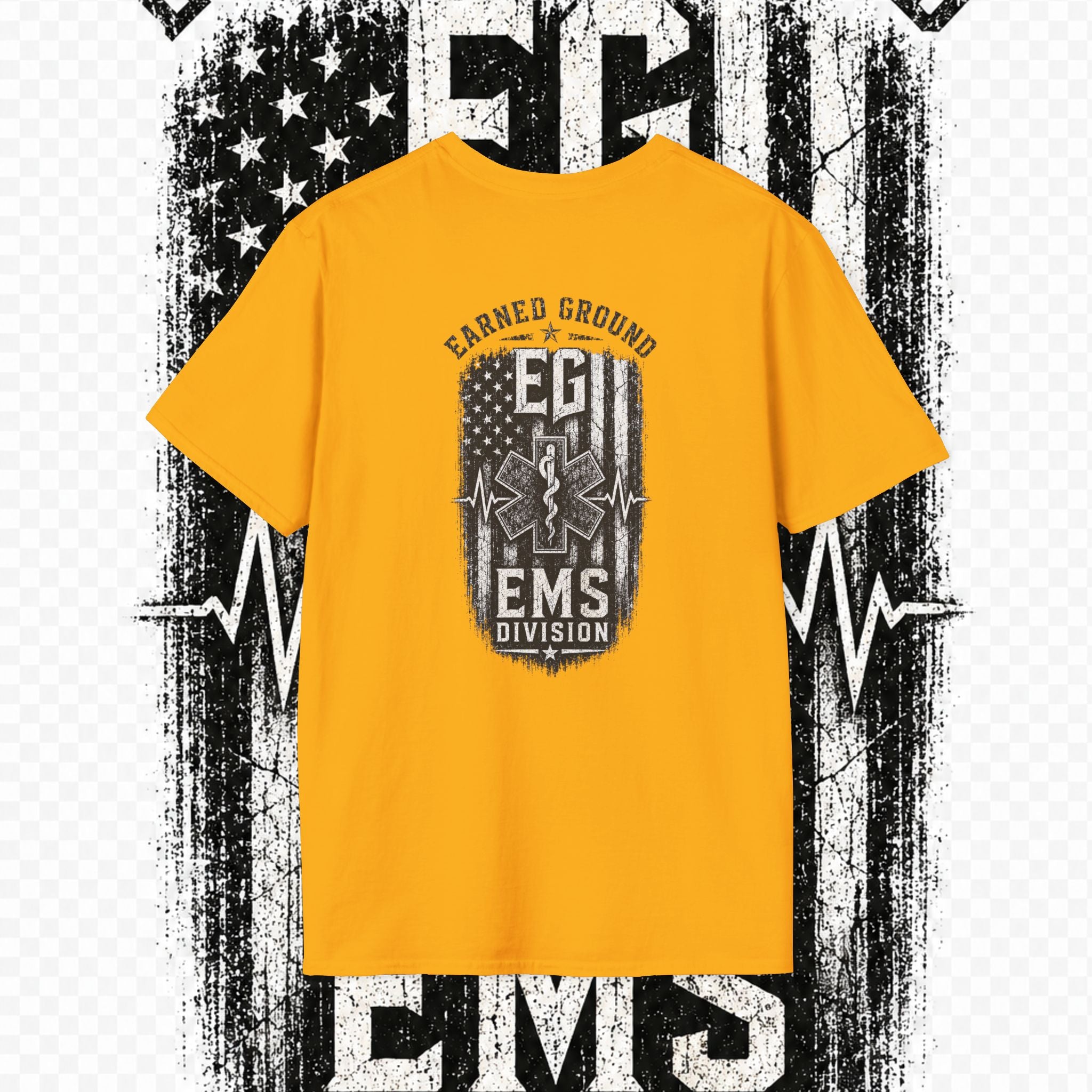 EARNED GROUND EMS DIVISON Heritage T-Shirt -
