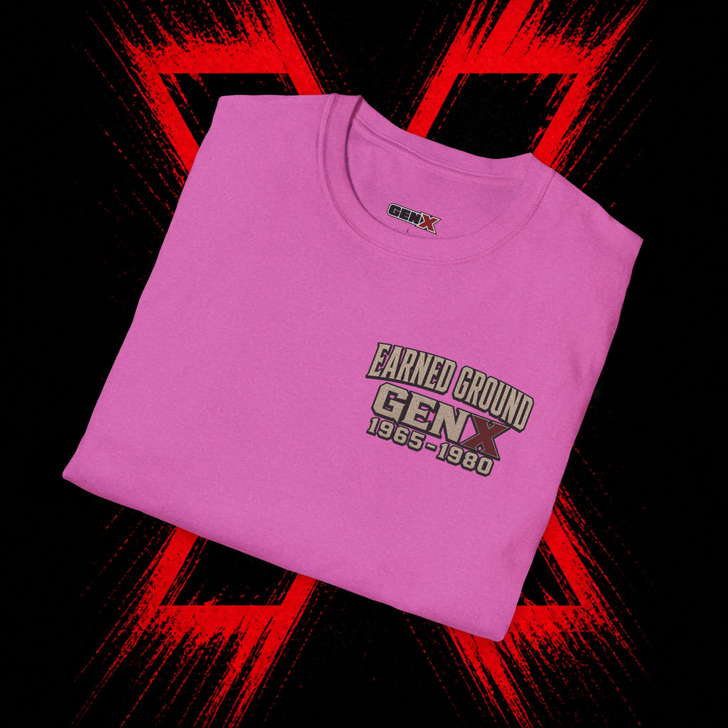 Earned Ground Gen X 1965–1980 Retro Vintage Tee— Gen X 1965–1980 Retro Vintage Tee