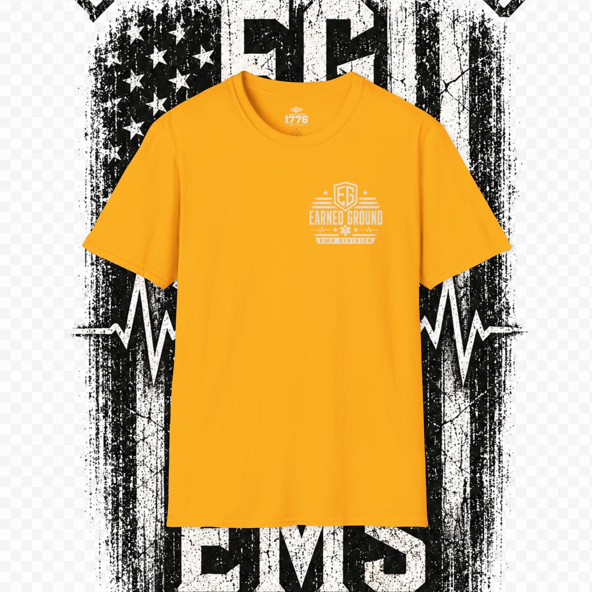 EARNED GROUND EMS DIVISON Heritage T-Shirt -