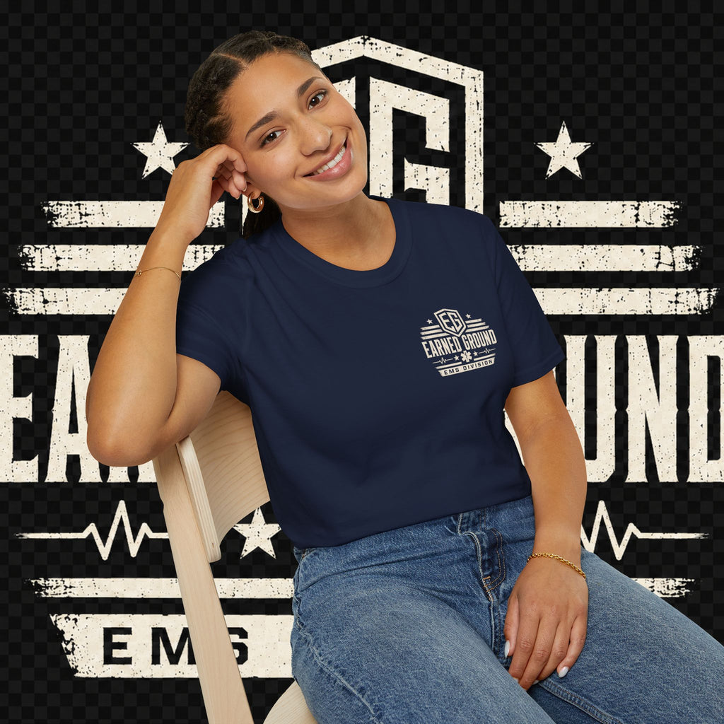 EARNED GROUND EMS DIVISON Heritage T-Shirt -