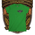 Earned Ground Female Veteran Patriotic Women's Tee - Female Veteran Patriotic Tee