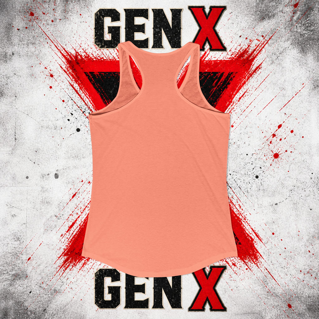 EARNED GROUND: GEN X FAFO FERAL 1965 - 1980 Racerback Tank