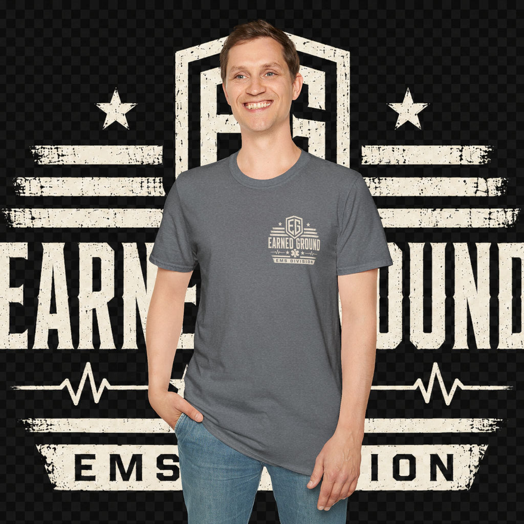 EARNED GROUND EMS DIVISON Heritage T-Shirt -