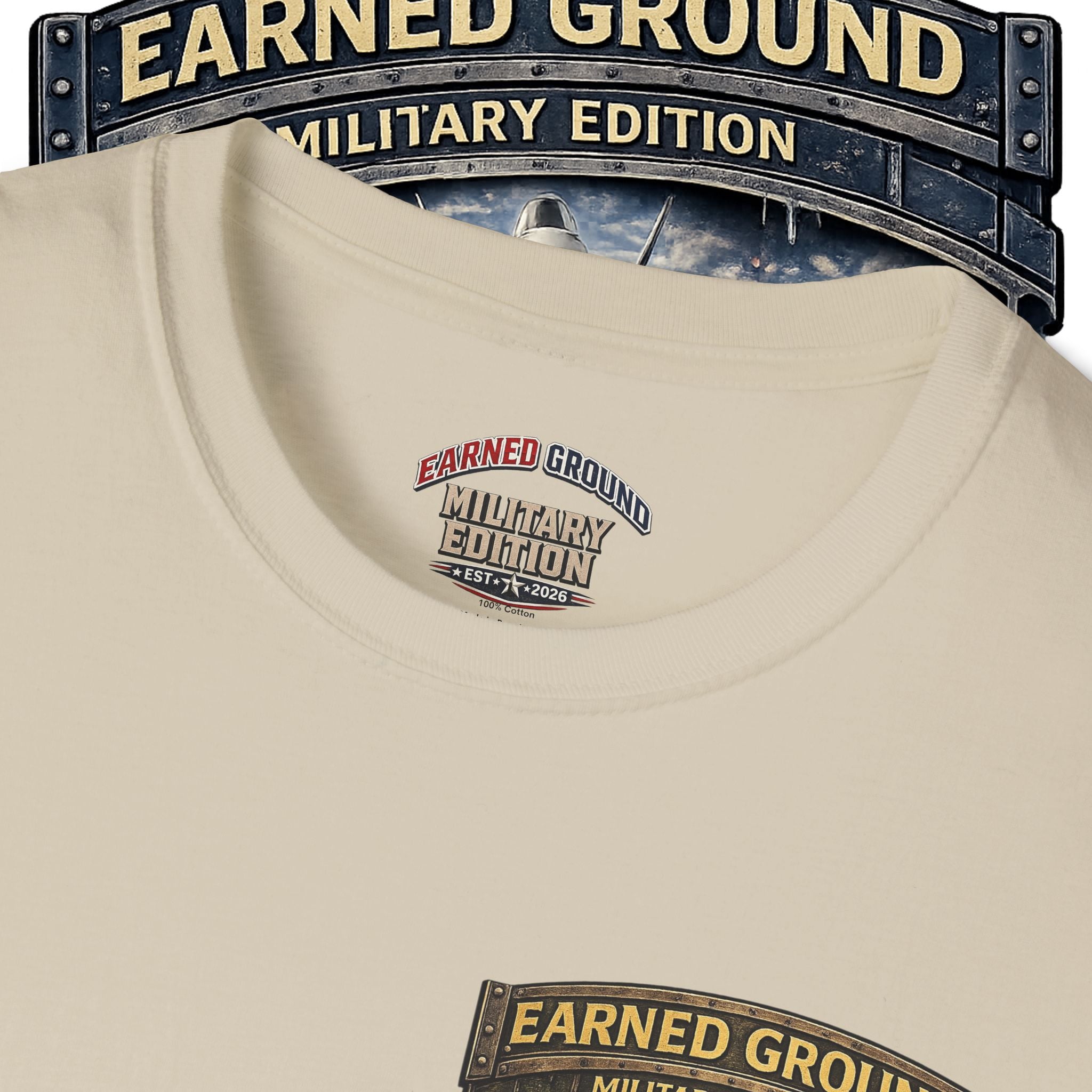 EARNED GROUND AIR FORCE EDITION---"FLY HIGH" AIR FORCE EDITION