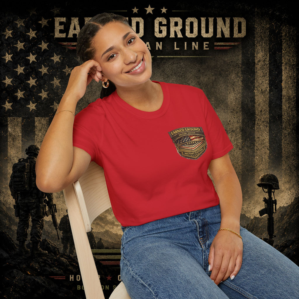 Earned Ground Military Divison — Honor Courage Sacrifice