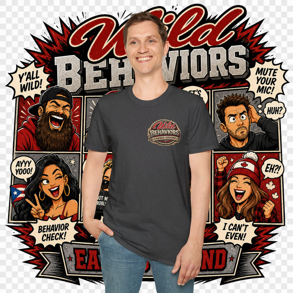 Earned Ground-- "Wild Behaviors" Tee