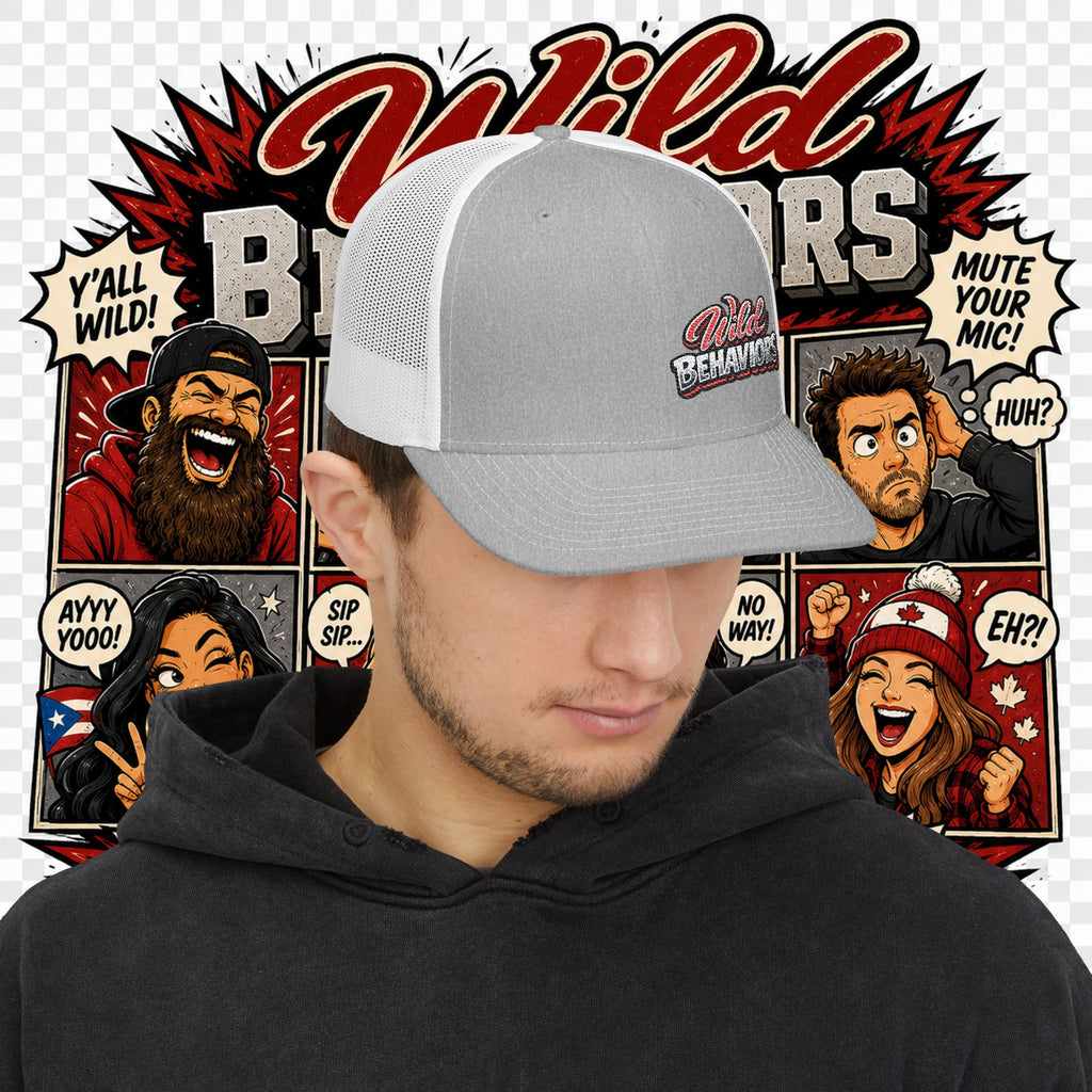 Earned Ground "Wild Behaviors" Richardson 112 – Retro Patch Trucker Hat