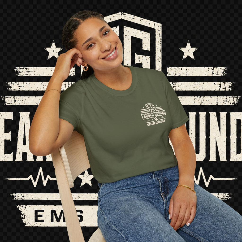 EARNED GROUND EMS DIVISON Heritage T-Shirt -