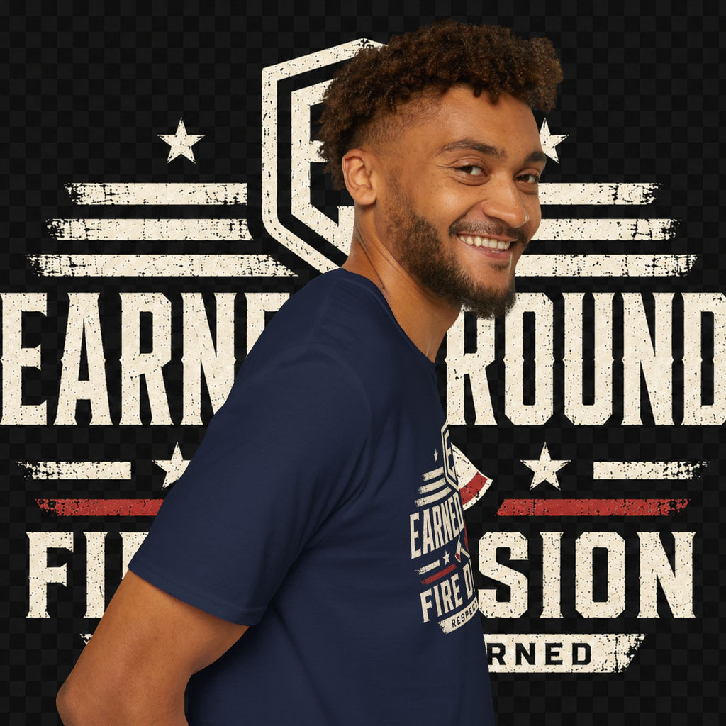 Earned Ground Fire Division T‑Shirt