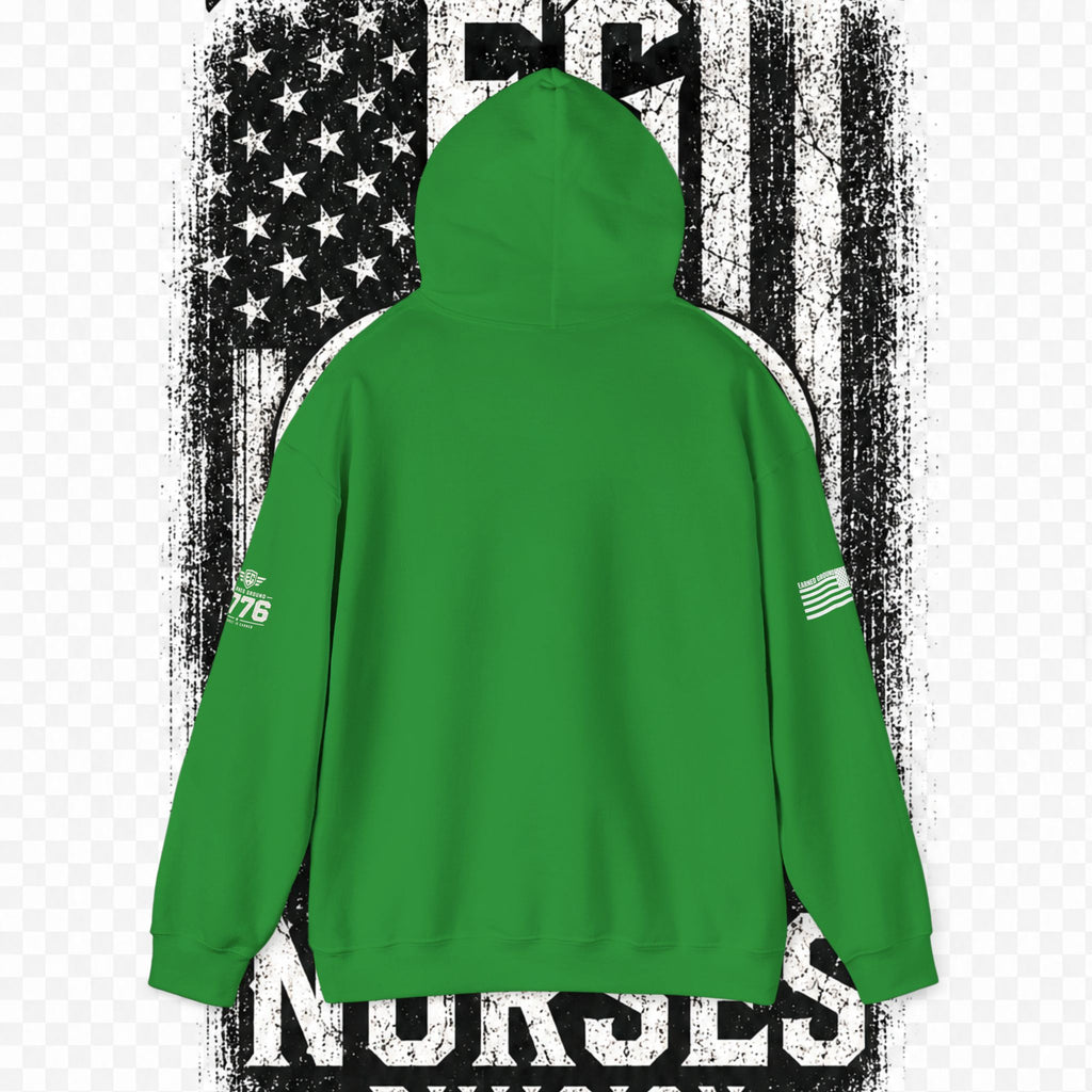 Earned Ground Nurses Division Hoodie — Nurse Tribute Pullover