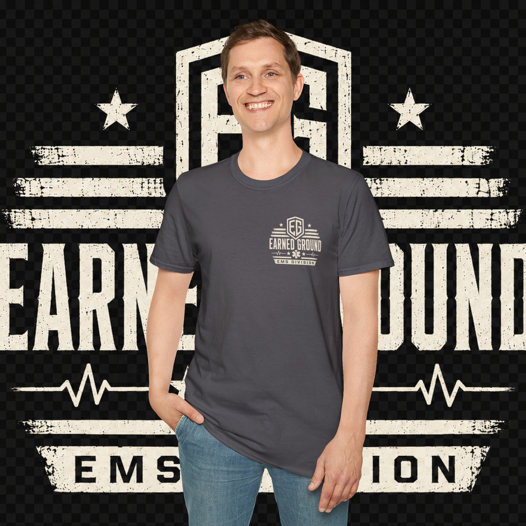 EARNED GROUND EMS DIVISON Heritage T-Shirt -