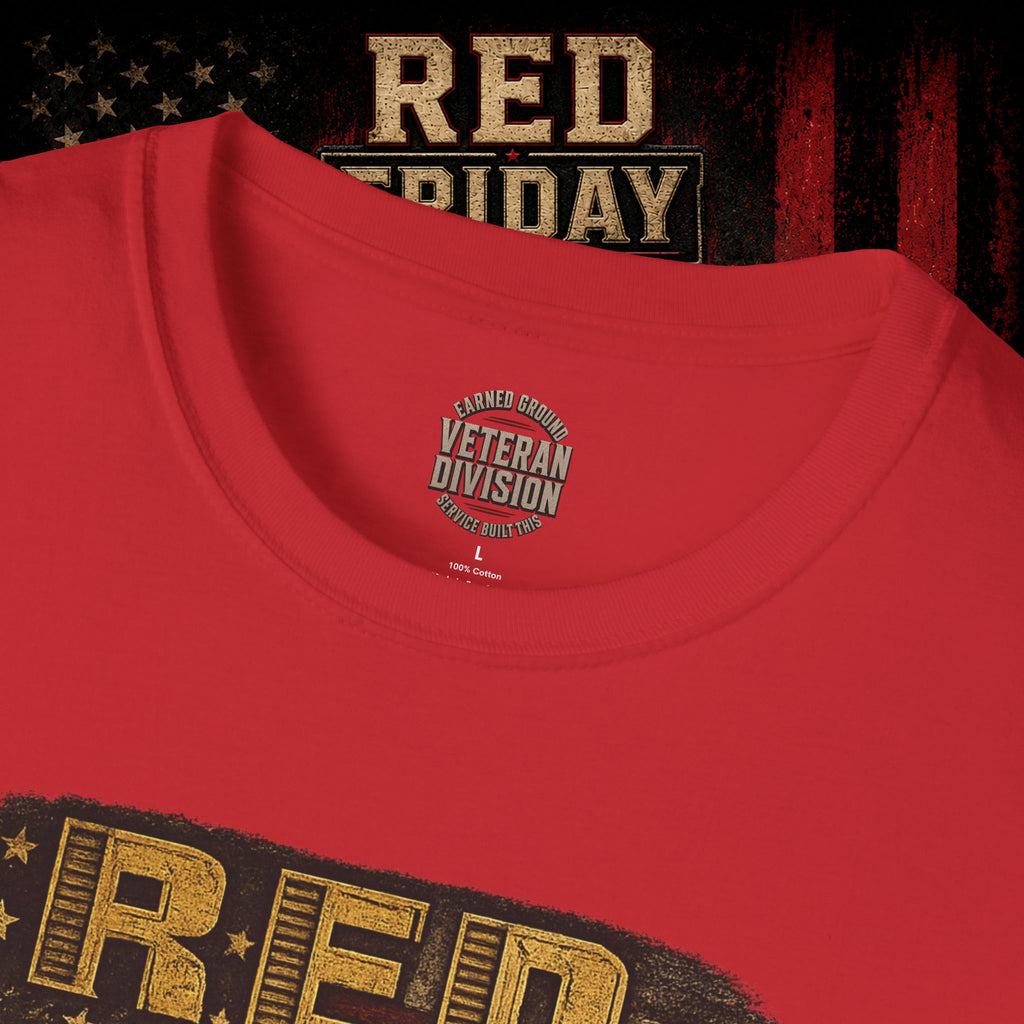 Red Friday T-Shirt – Patriotic 'Until They All Come Home' Support Tee