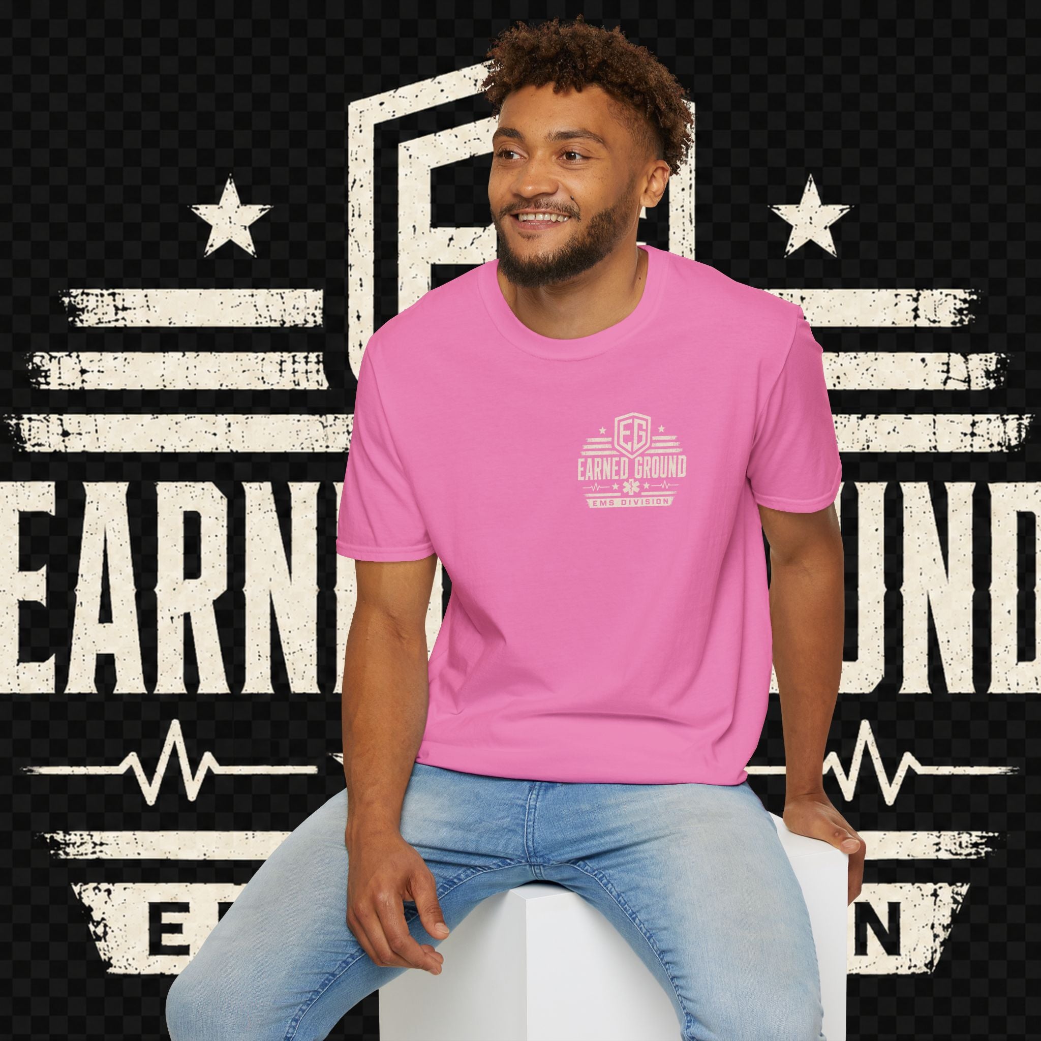 EARNED GROUND EMS DIVISON Heritage T-Shirt -