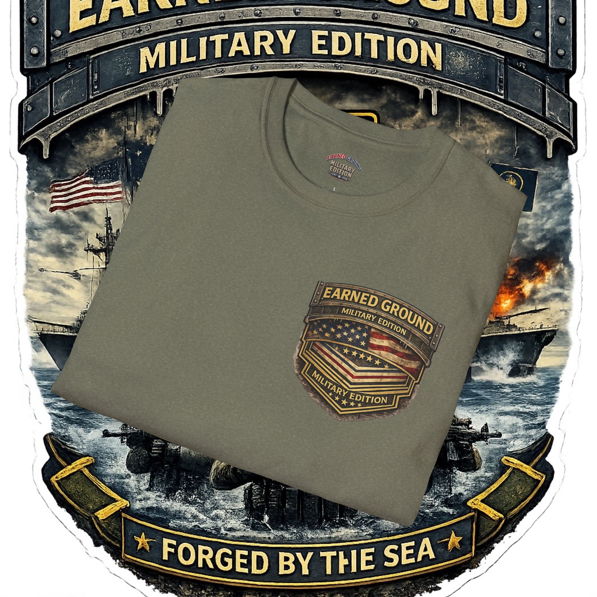 EARNED GROUND MILITARY "NAVY" EDITION