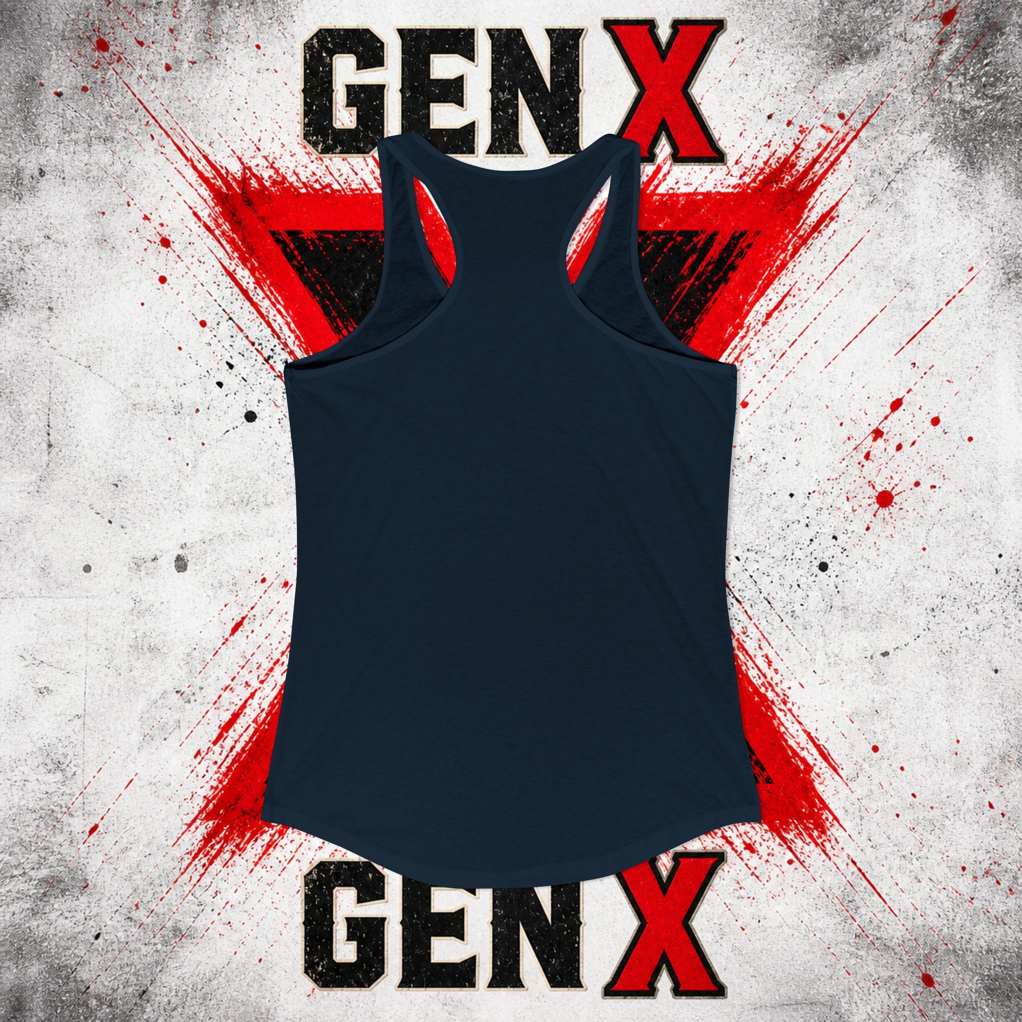 EARNED GROUND: GEN X FAFO FERAL 1965 - 1980 Racerback Tank