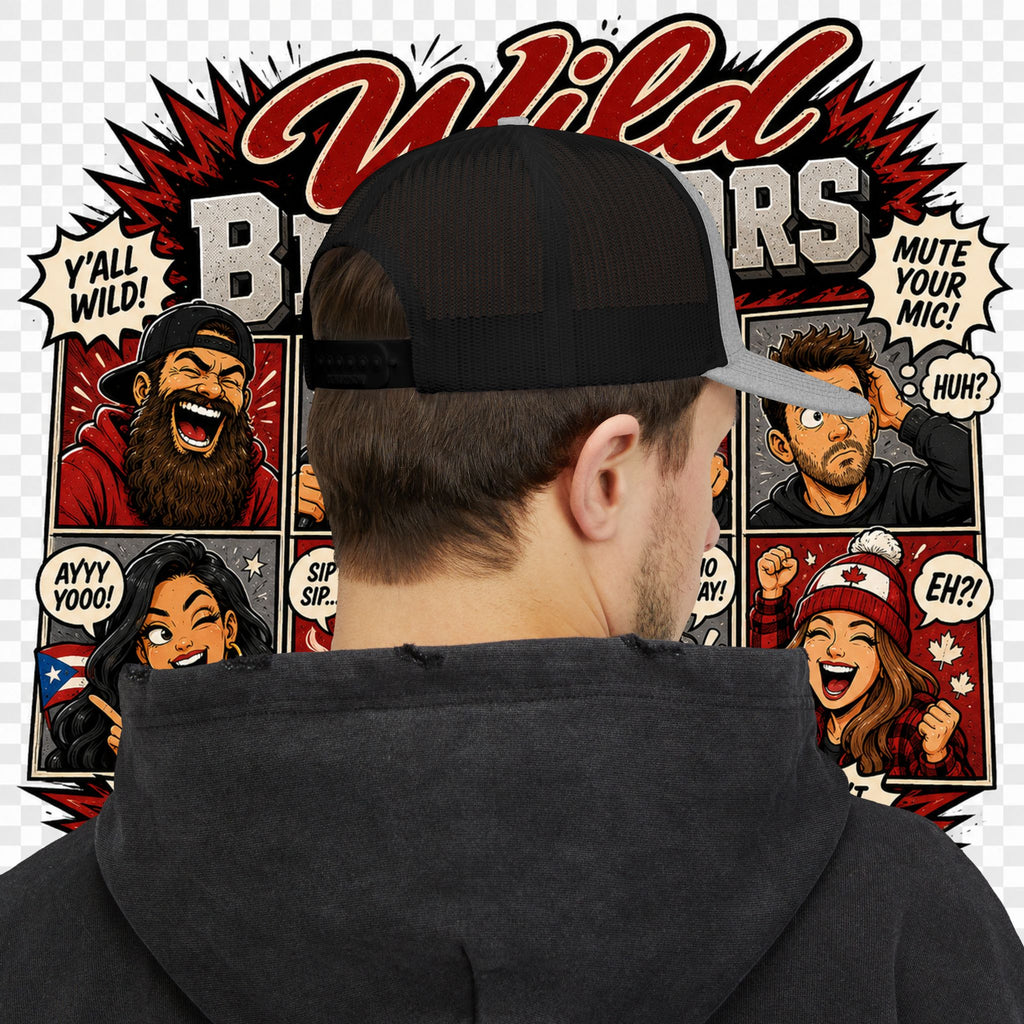Earned Ground "Wild Behaviors" Richardson 112 – Retro Patch Trucker Hat