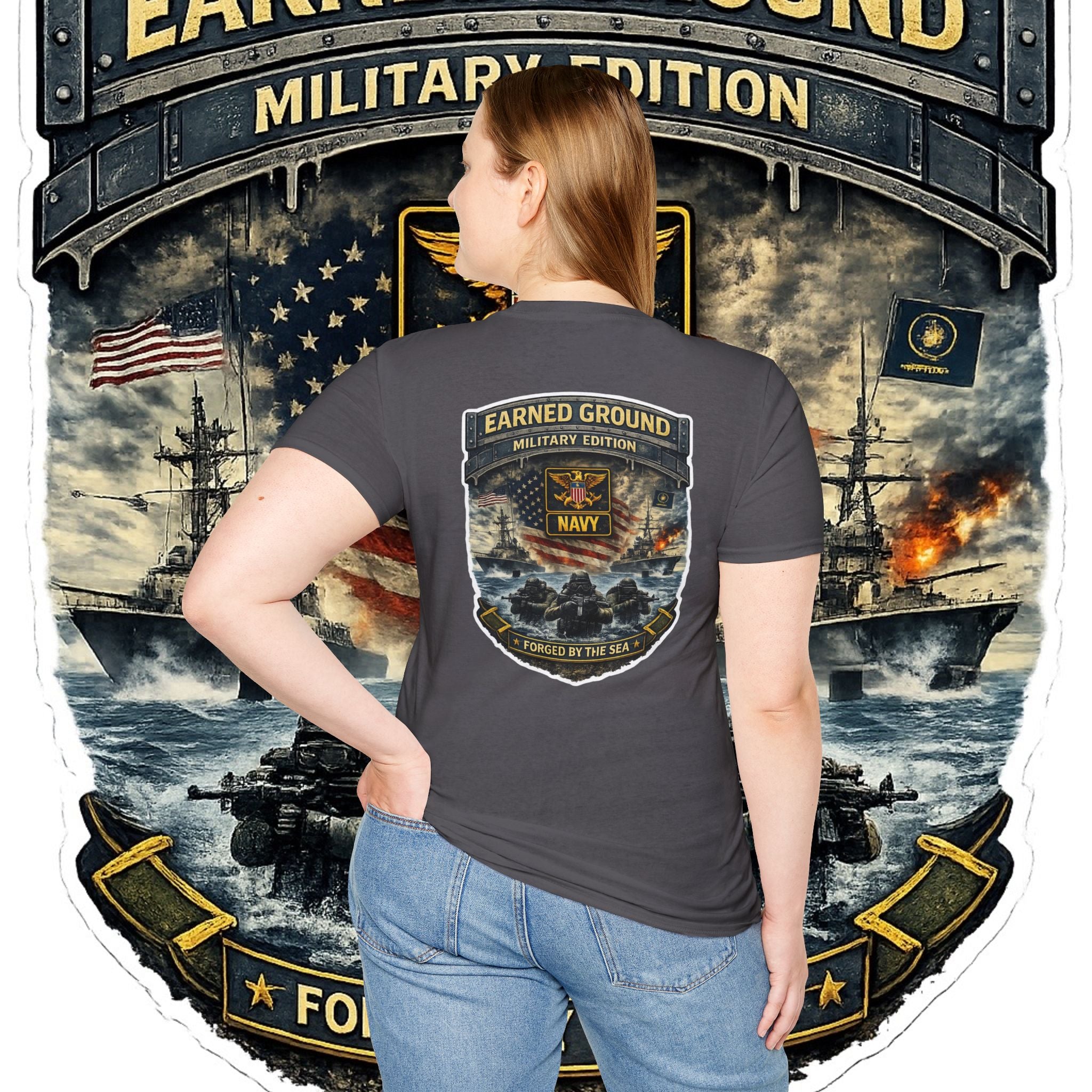 EARNED GROUND MILITARY "NAVY" EDITION