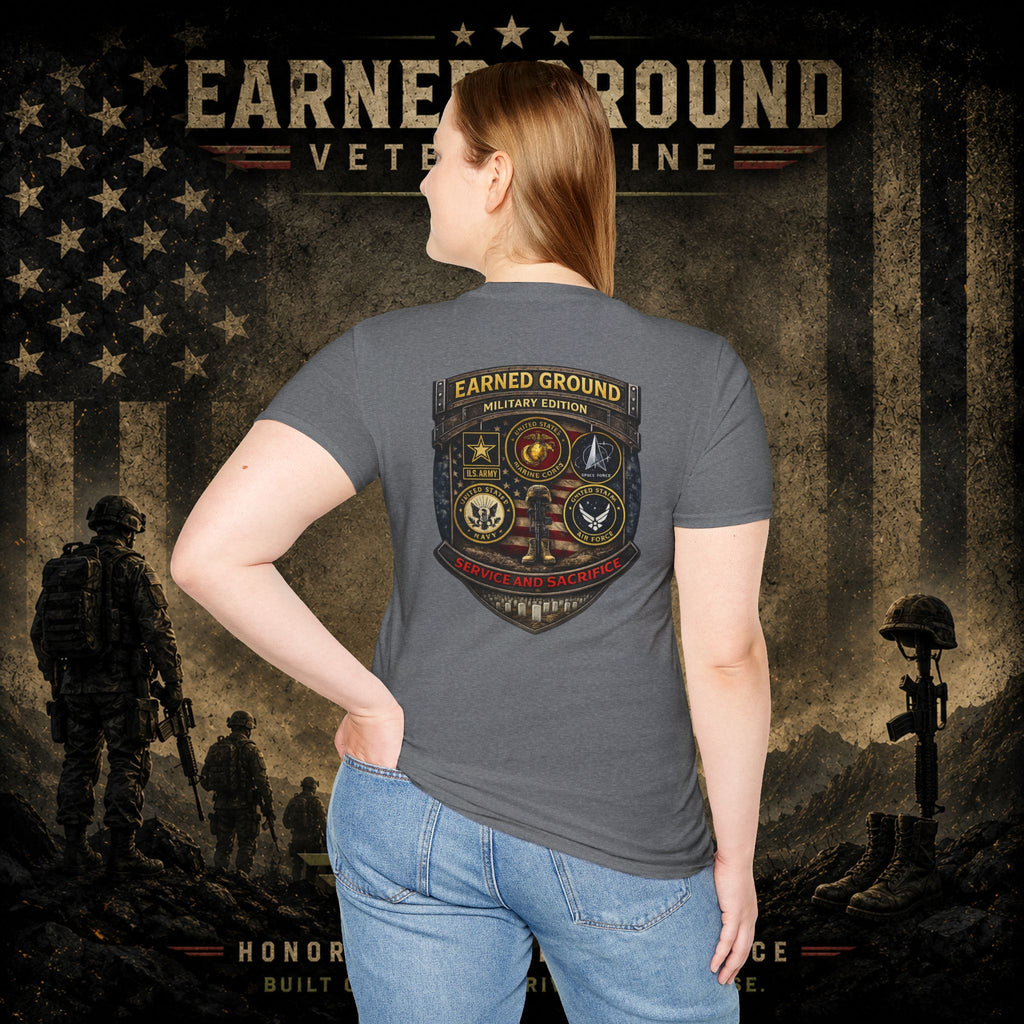 Earned Ground Military Divison — Honor Courage Sacrifice