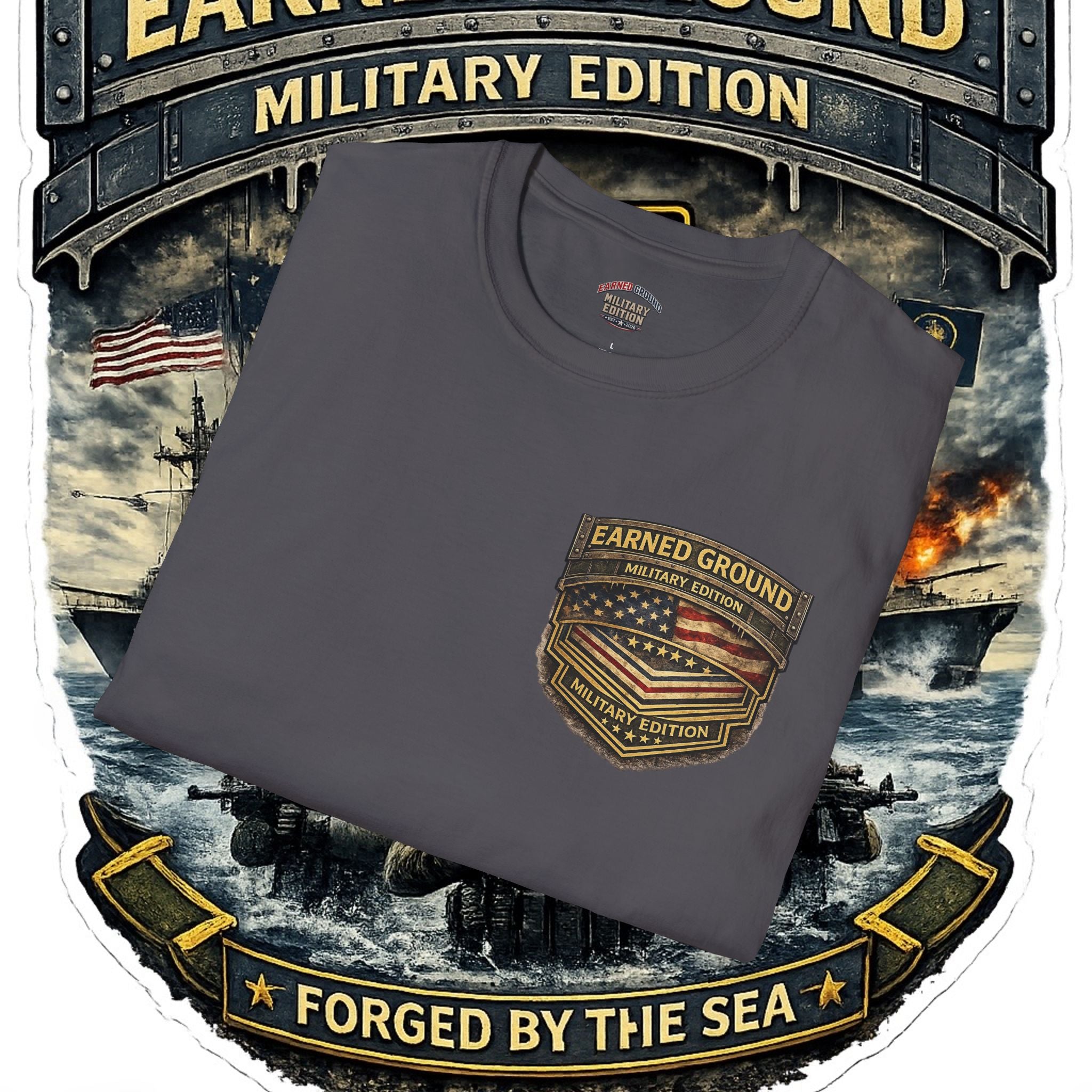 EARNED GROUND MILITARY "NAVY" EDITION
