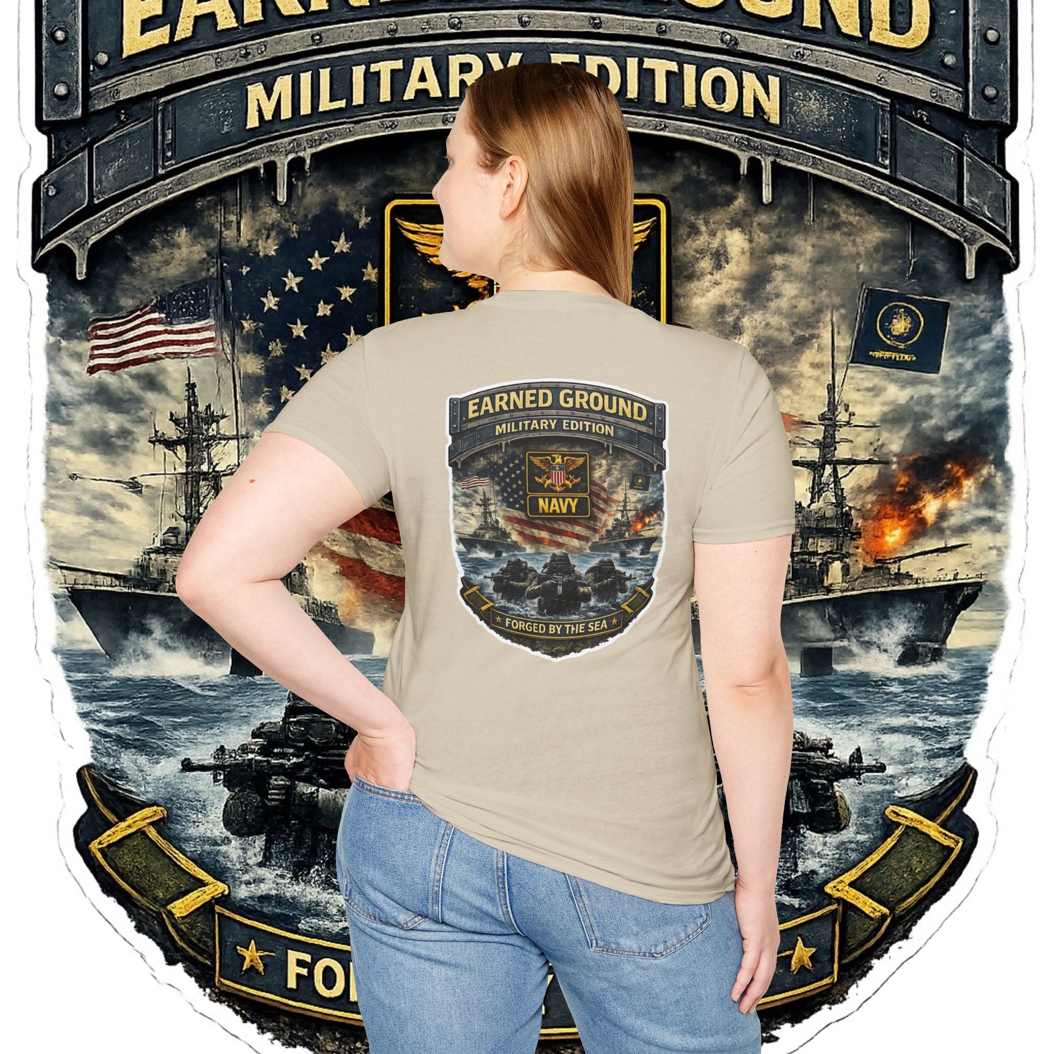 EARNED GROUND MILITARY "NAVY" EDITION
