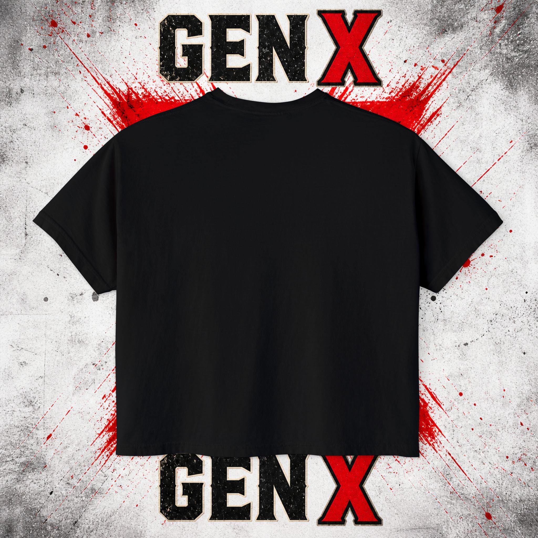 Gen X Women's Boxy Tee — "Earned Ground" 1965–1980 Retro