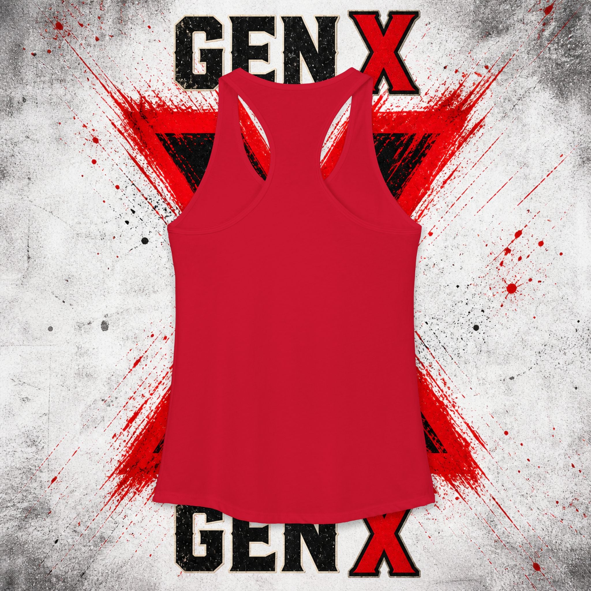EARNED GROUND: GEN X FAFO FERAL 1965 - 1980 Racerback Tank