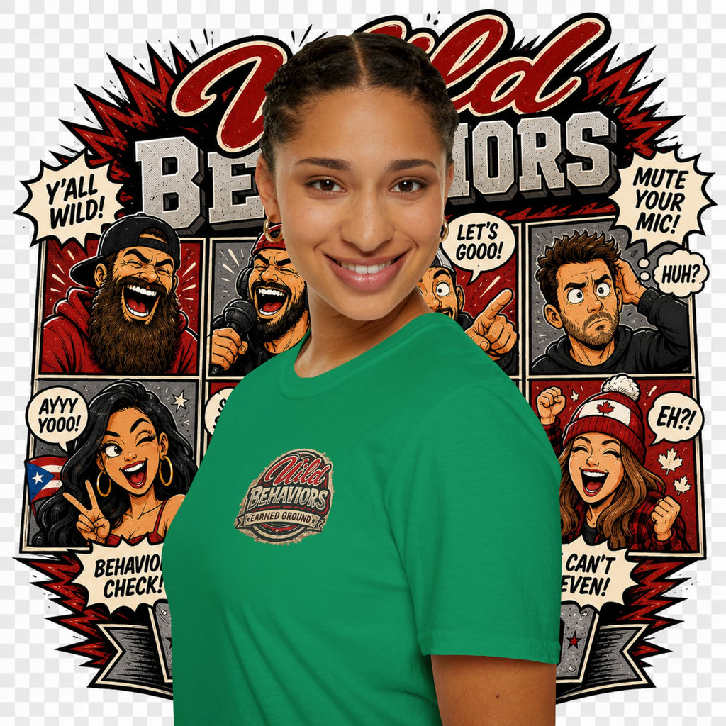 Earned Ground-- "Wild Behaviors" Tee