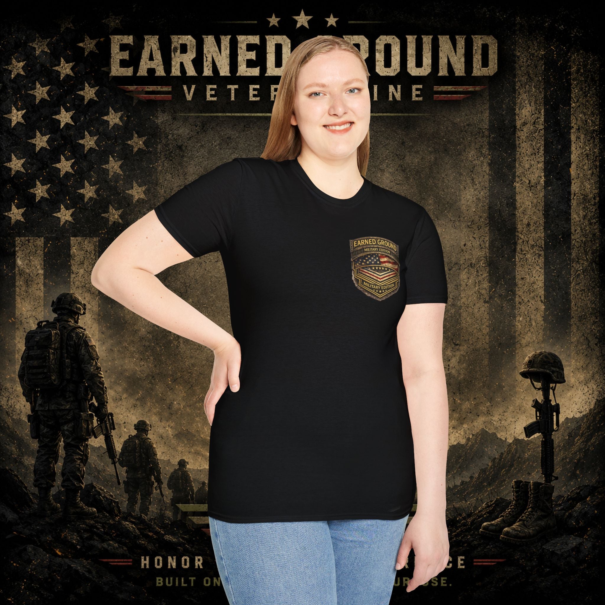 Earned Ground Military Divison — Honor Courage Sacrifice