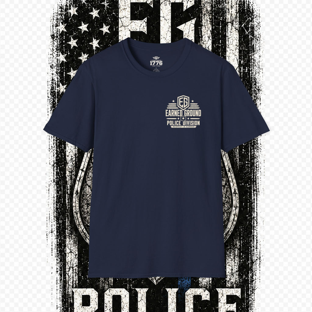 EARNED GROUND POLICE DIVISION--BACK THE BLUE