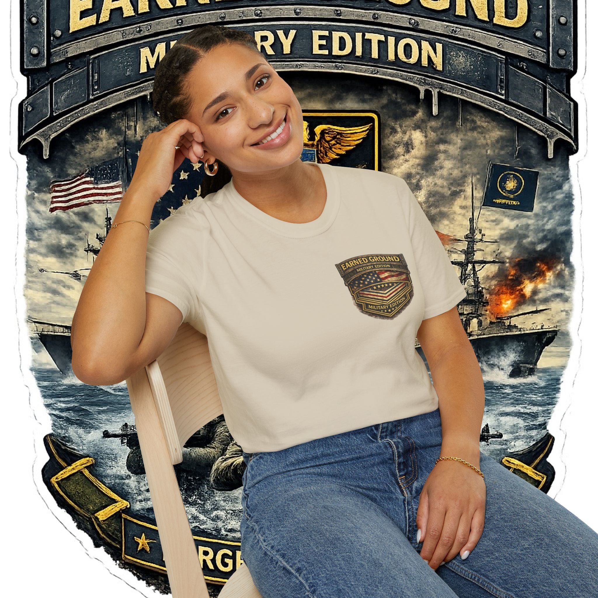 EARNED GROUND MILITARY "NAVY" EDITION