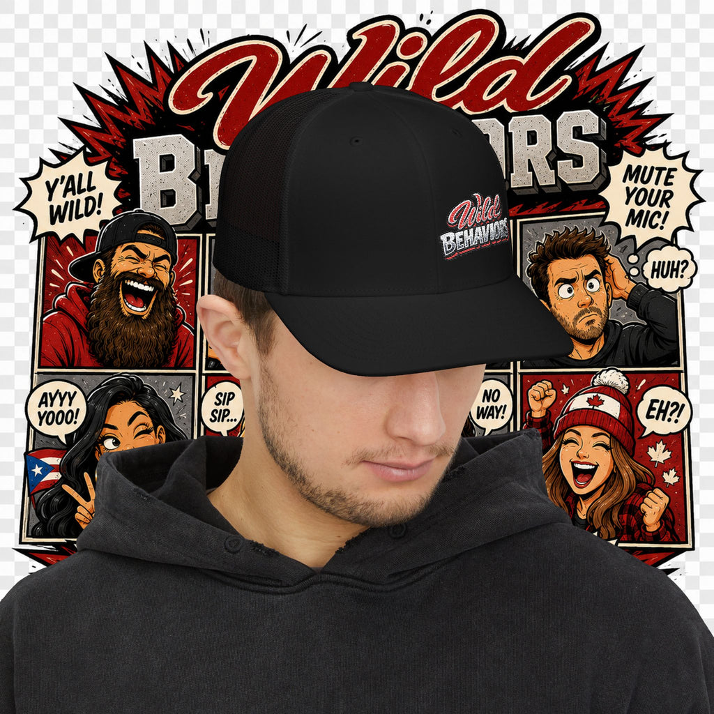 Earned Ground "Wild Behaviors" Richardson 112 – Retro Patch Trucker Hat