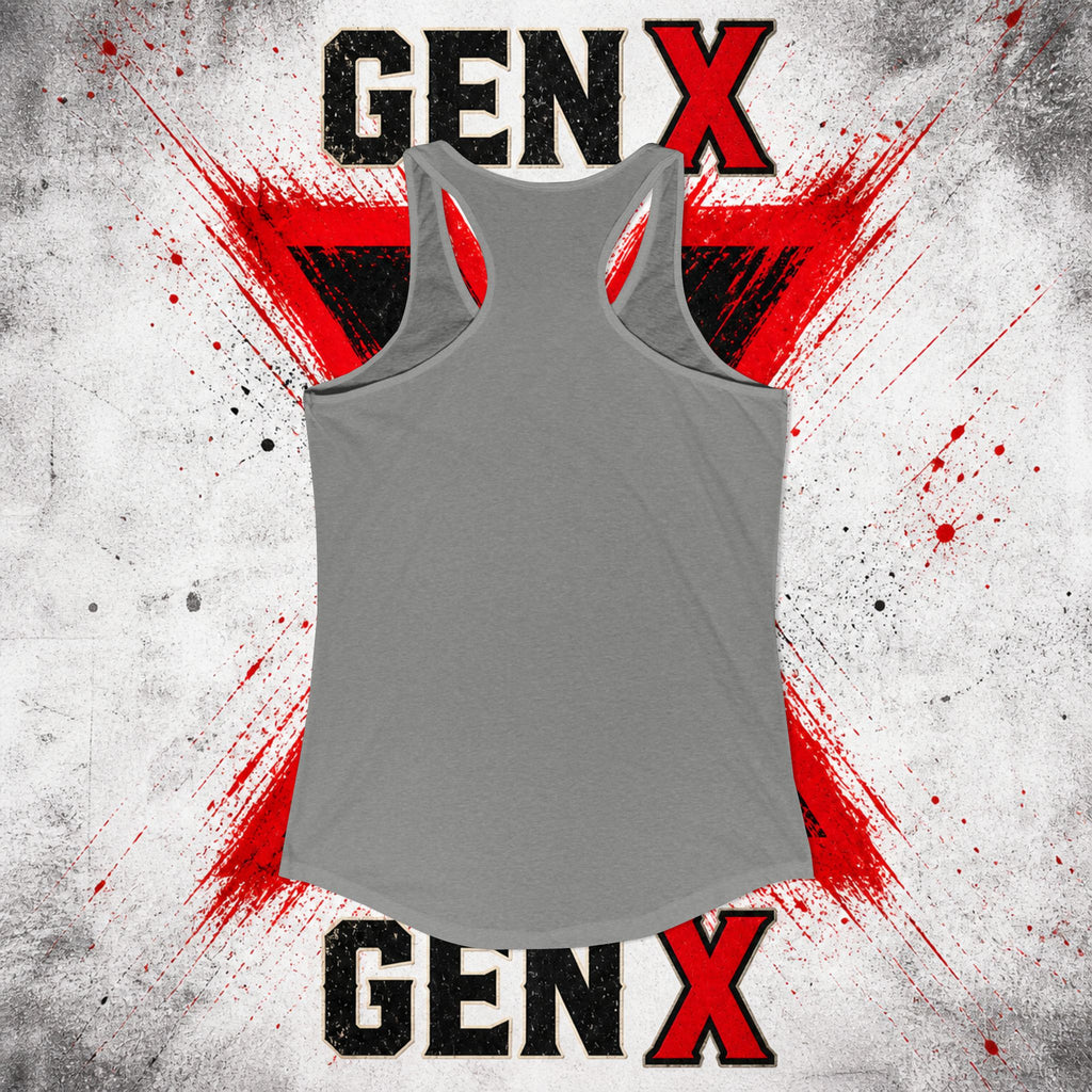 EARNED GROUND: GEN X FAFO FERAL 1965 - 1980 Racerback Tank