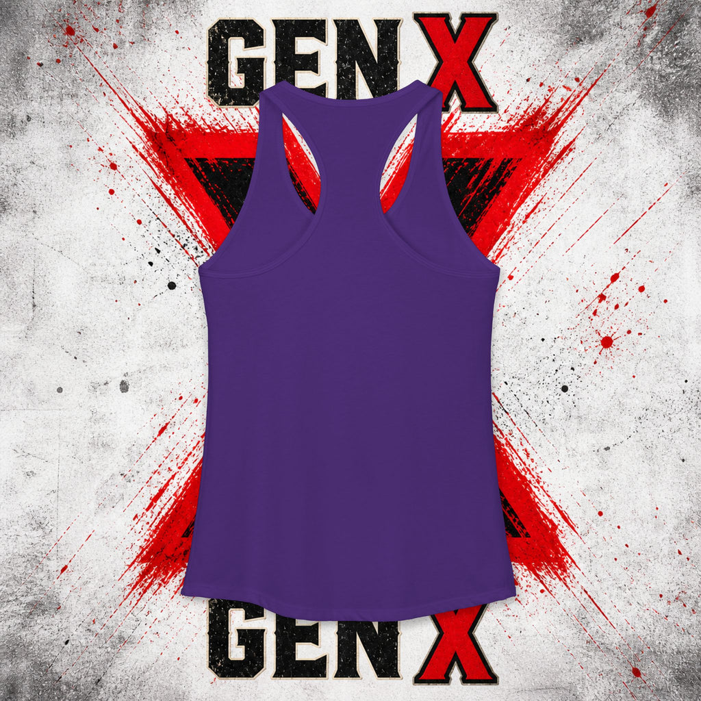 EARNED GROUND: GEN X FAFO FERAL 1965 - 1980 Racerback Tank