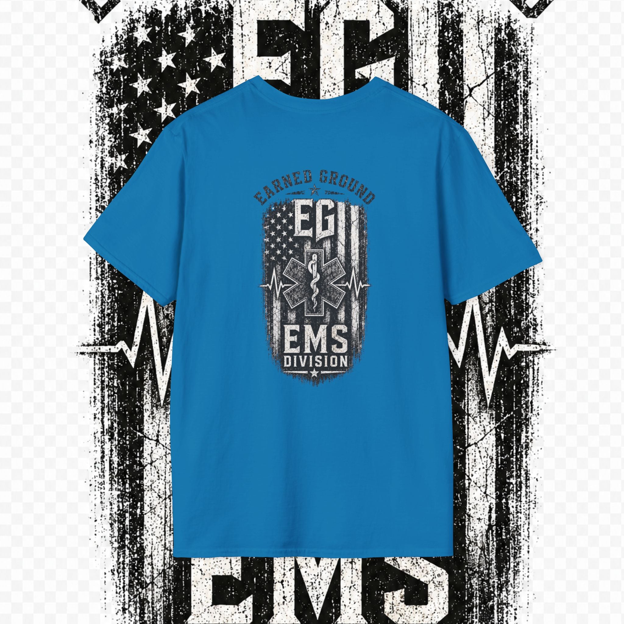 EARNED GROUND EMS DIVISON Heritage T-Shirt -