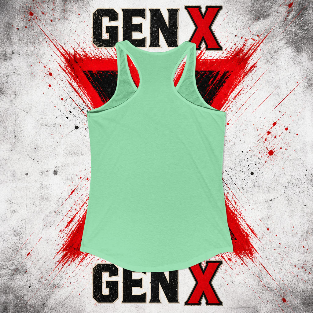EARNED GROUND: GEN X FAFO FERAL 1965 - 1980 Racerback Tank