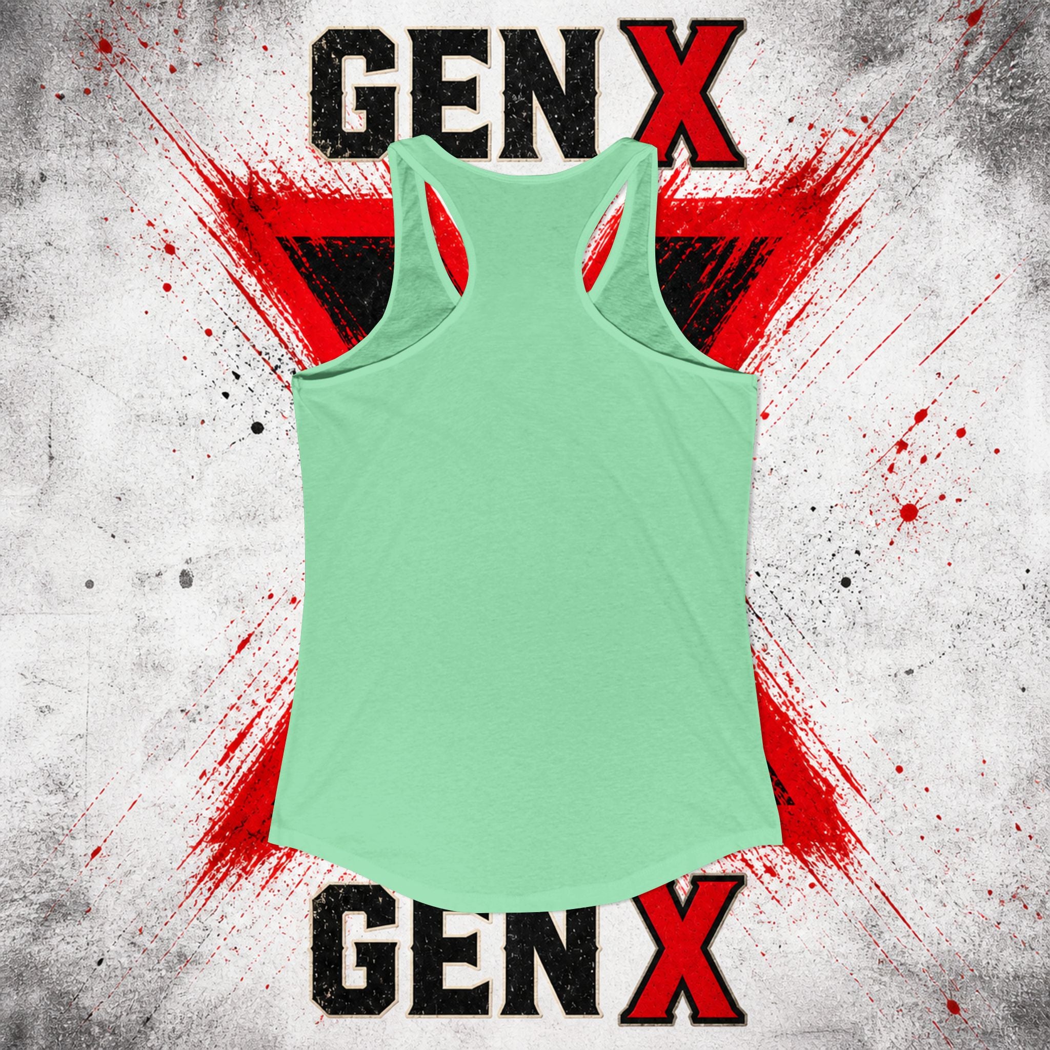 EARNED GROUND: GEN X FAFO FERAL 1965 - 1980 Racerback Tank