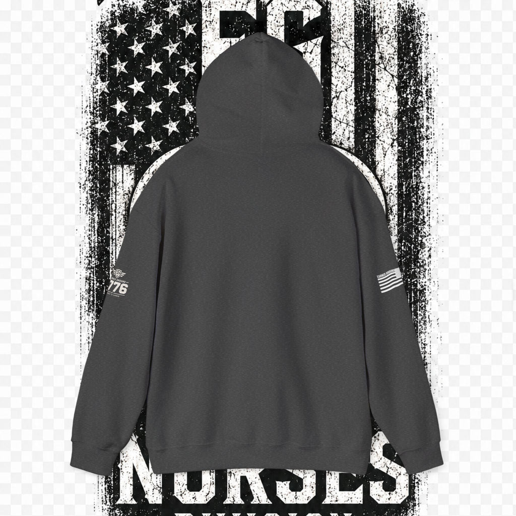 Earned Ground Nurses Division Hoodie — Nurse Tribute Pullover