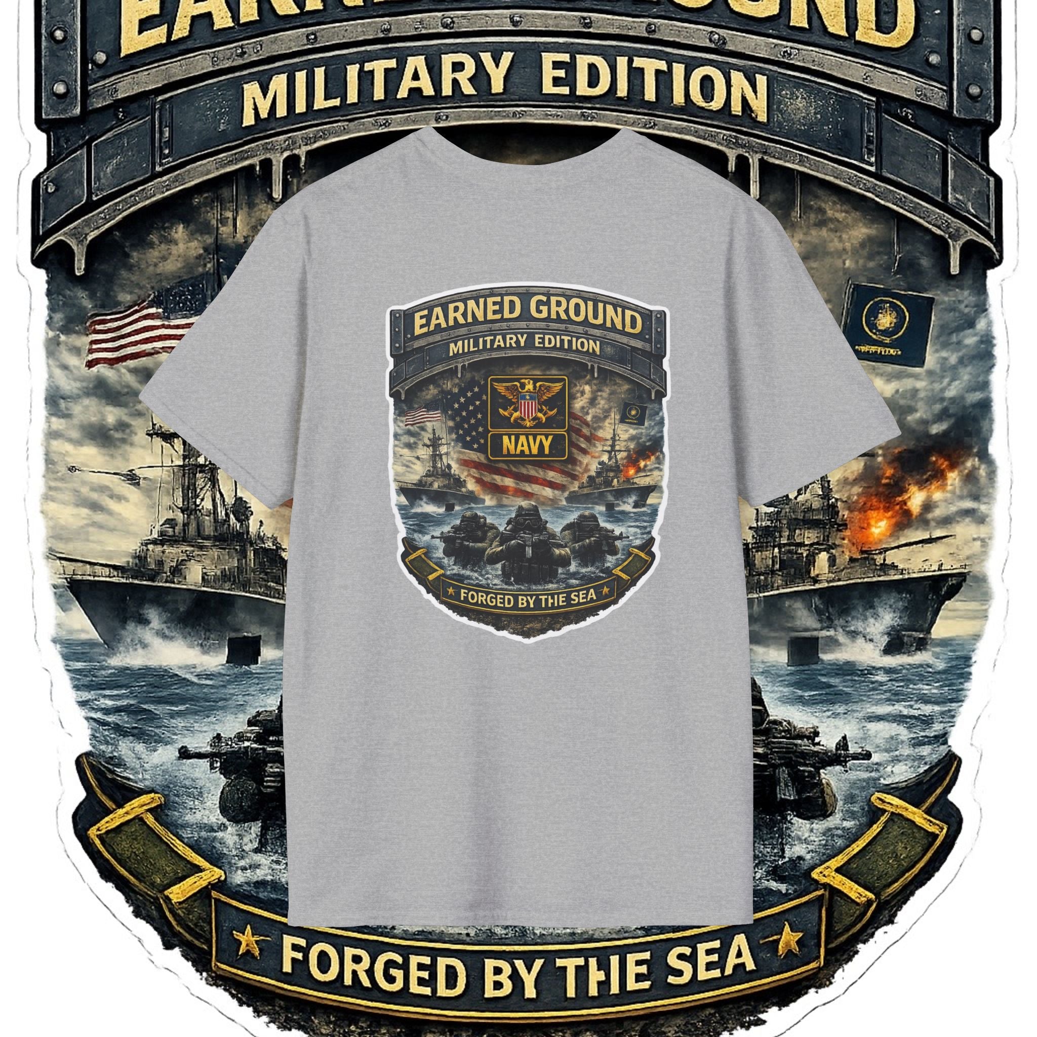 EARNED GROUND MILITARY "NAVY" EDITION