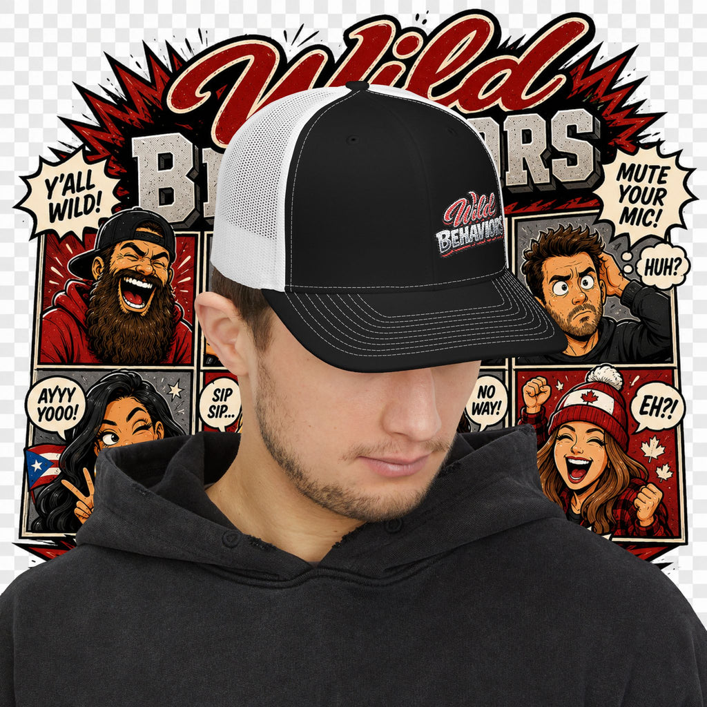 Earned Ground "Wild Behaviors" Richardson 112 – Retro Patch Trucker Hat