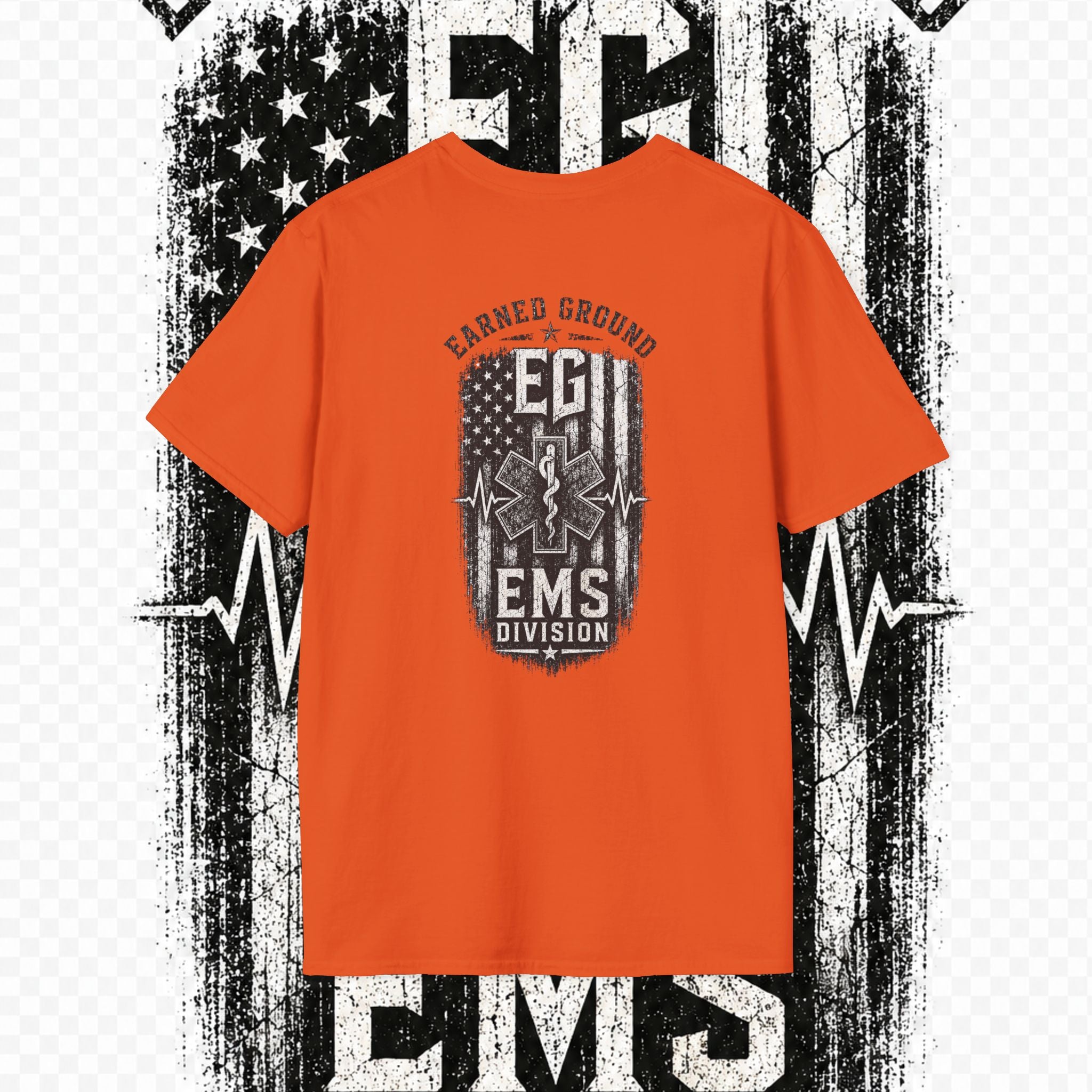 EARNED GROUND EMS DIVISON Heritage T-Shirt -