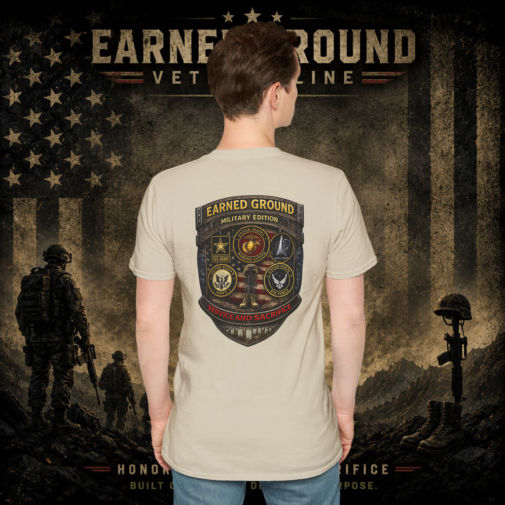 Earned Ground Military Divison — Honor Courage Sacrifice