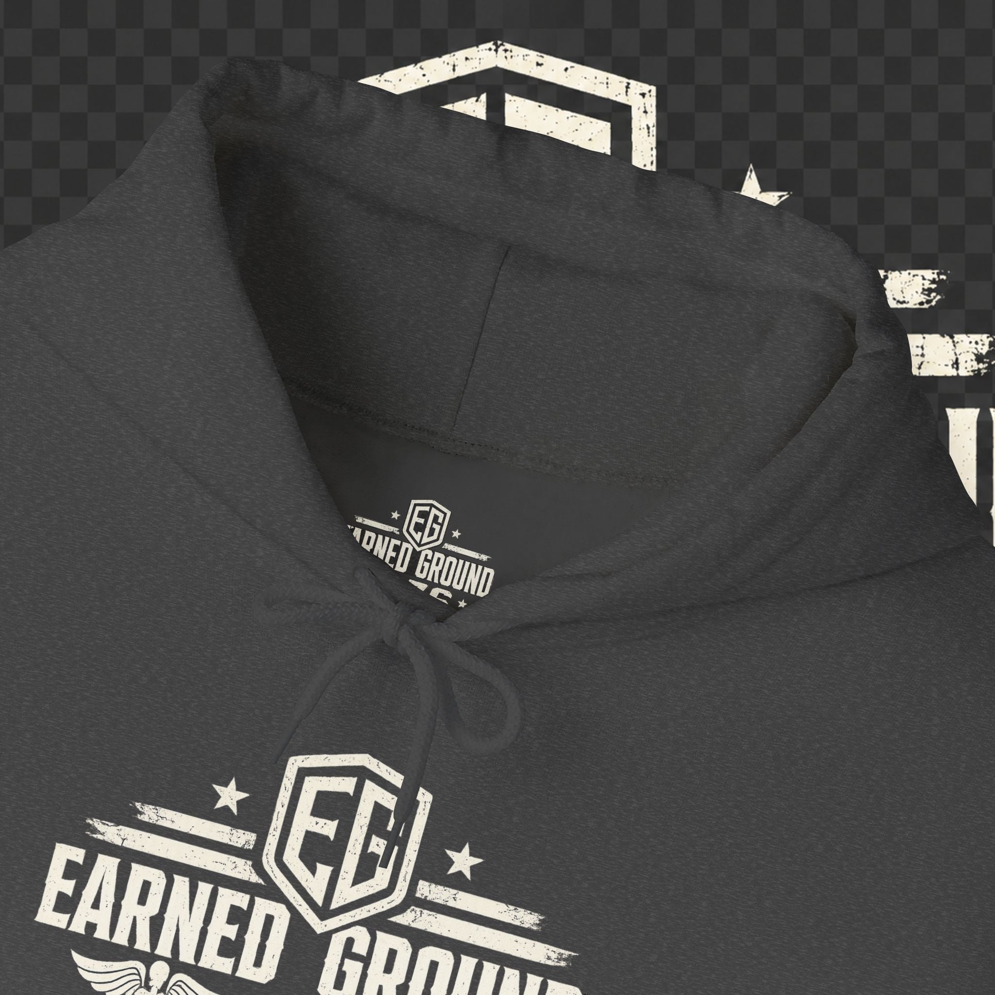 Earned Ground Nurses Division Hoodie — Nurse Tribute Pullover