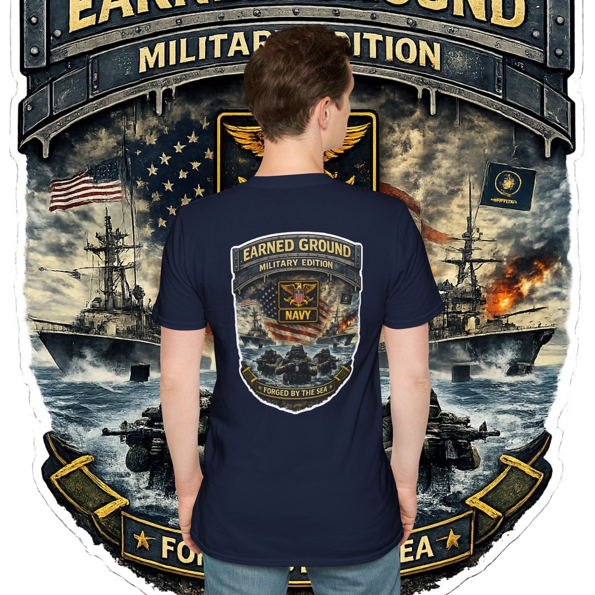 EARNED GROUND MILITARY "NAVY" EDITION