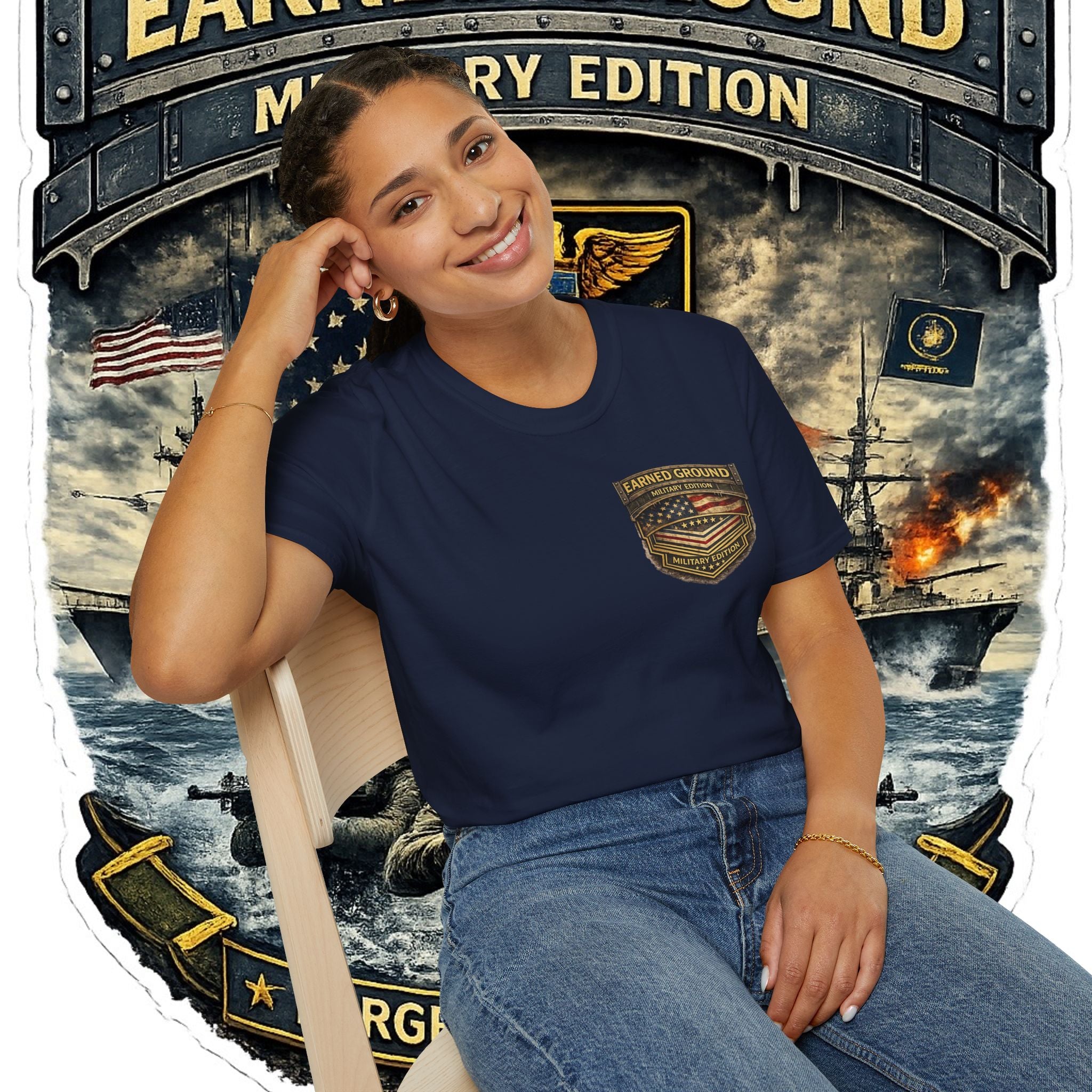 EARNED GROUND MILITARY "NAVY" EDITION