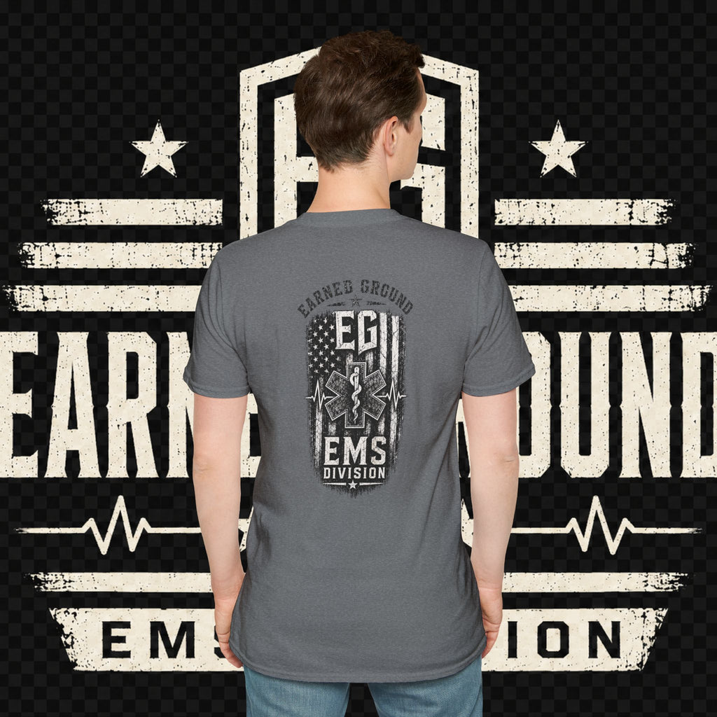 EARNED GROUND EMS DIVISON Heritage T-Shirt -